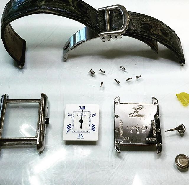 Cartier Watch Repair Overhaul #watchrepair