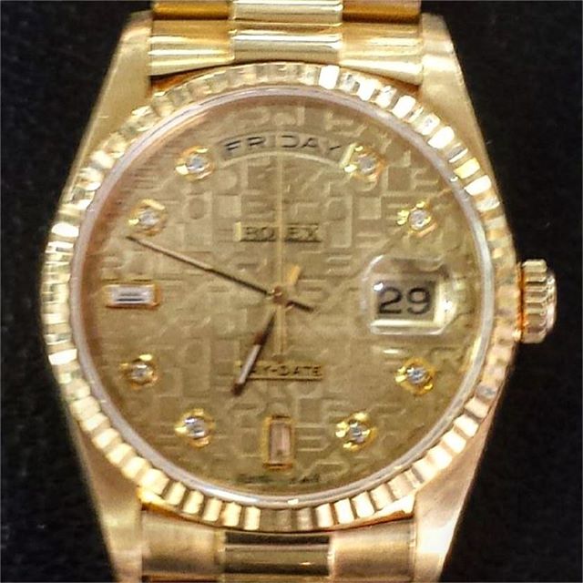 Gold Rolex Watch Overhaul and Repair #watchrepair